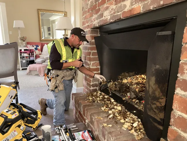 Safe screening installation by Moreno Valley Chimney Sweep in Moreno Valley, CA