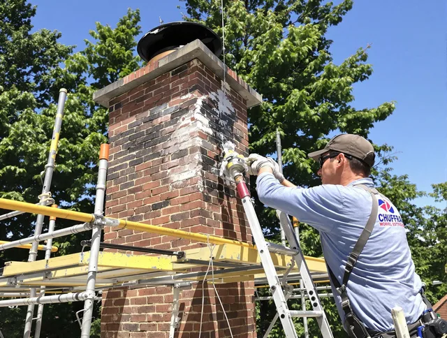 Structural chimney repair by Moreno Valley Chimney Sweep in Moreno Valley, CA
